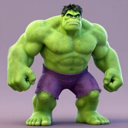 the notorious b. i. g. as the incredible hulk animation pixar style, shaded lighting poster by magali villeneuve, artgerm, jeremy lipkin and michael garmash, rob rey and kentaro miura style, trending on art station