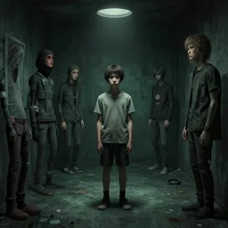 lost teenager in backrooms, high detailed art, liminal aesthetic, dreamcore, by wayne barlowe, tsutomu nihei, zdzislaw beksinski, cgsociety, unreal engine