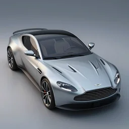 3 d render of an aston martin, toyota yaris electric concept car, wide angle, sharp, very detailed, high resolution, octane engine, trending on artstation, trending on instagram