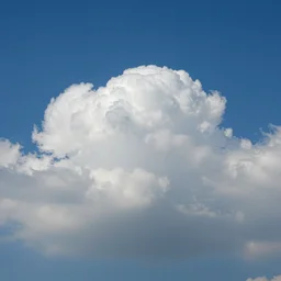 puffy cloud wallpaper background 4 k
