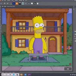 realistic photography of the inside of the simpsons house, XF IQ4, 150MP, 50mm, f/1.4, ISO 200, 1/160s, natural light, Adobe Photoshop, Adobe Lightroom, DxO Photolab, Corel PaintShop Pro, rule of thirds, symmetrical balance, depth layering, polarizing filter, Sense of Depth, AI enhanced