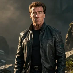 sylvester stallone as commander shephard from mass effect