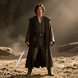 Jim Carrey as Anakin Skywalker, movie still
