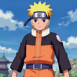 naruto in demon slayer art style
