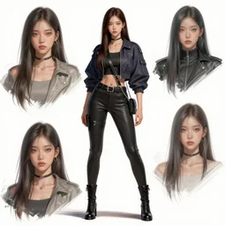 a  Hyung tae Kim concept art of female character on a render by the artist Hyung tae Kim , Jiyun Chae, Joe Madureira, trending on Artstation Hyung tae Kim, artbook, Stanley Artgerm Lau, WLOP, Rossdraws