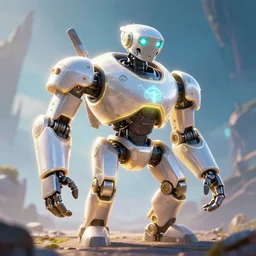 rollerback machine creature robot of horizon forbidden west horizon zero dawn radiating a glowing aura global illumination ray tracing hdr fanart arstation by ian pesty and alena aenami artworks in 4 k