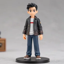 joey tribbiani, an anime nendoroid of joey tribbiani, figurine, detailed product photo