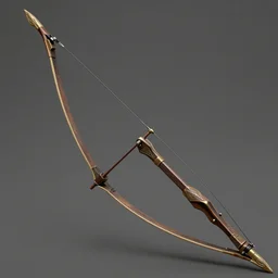 realistic concept art of medieval longbow, detailed, delicate, hyper realism, ultra realistic, 8 k