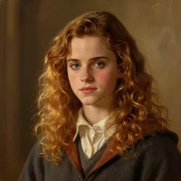 painting of emma watson as hermione granger. beautiful. gorgeous. during golden hour. art by william adolphe bouguereau.