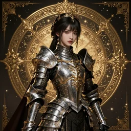portrait of a Girl Knight,Dark Souls 3 themed, insanely detailed and intricate, golden ratio, hypermaximalist, elegant, ornate, luxury, elite, ominous, haunting, matte painting, cinematic, cgsociety, James jean, Brian froud, ross tran, Laputa