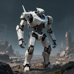 robotic void land background trending on artstation