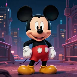Mickey Mouse in Blade Runner