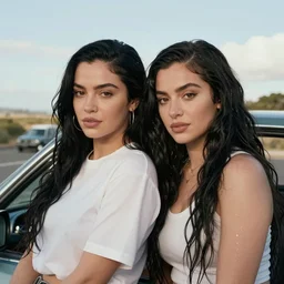 arca on a road trip with charli xcx