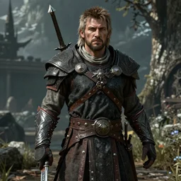 Nicolas cage in Skyrim, 4K, detailed