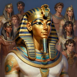 An beautiful digital painting of an egyptian prince, by Stanley Artgerm Lau, frank frazetta, Rossdraws, James Jean, gerald brom, Andrei Riabovitchev, Marc Simonetti, and Sakimichan, trending on artstation, SFW version