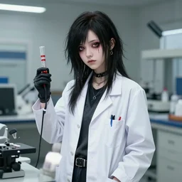 chaotic good emo girl pathologist