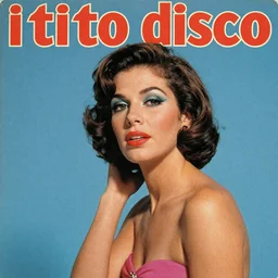 Italo disco album cover