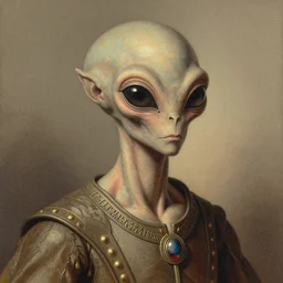 portrait of an alien prince of mars ( c. 1 8 8 0 - c. 1 8 9 2 ) drawing in high resolution by otto eerelman