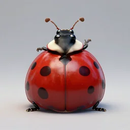 a lady bug healer, digital art, artstation, high detail, centered, coherent, hdr