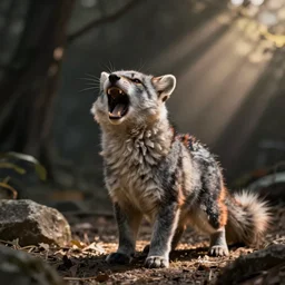 furry yelling