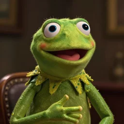 kermit the frog as a hit man in good fellas. hyper realistic. by michael garmash james gurney. bussiere.