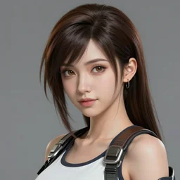 “ portrait of tifa lockhart by greg rutkowski, young, attractive, highly detailed portrait, scifi, digital painting, artstation, concept art, smooth, sharp foccus ilustration, artstation hq ”