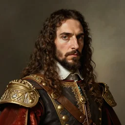 portrait of a spanish conquistador hernan cortes, colourised, face portrait, epic, tragic, military art, fantasy, dieselpunk, hd shot, digital portrait, beautiful, artstation, comic style, by artgerm, guy denning, jakub rozalski, magali villeneuve and charlie bowater
