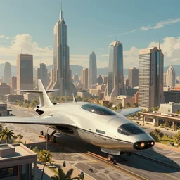retrofuturistic city, in the style of syd mead,