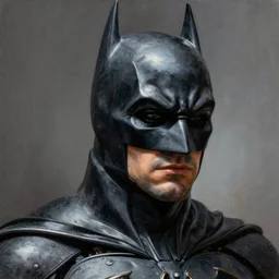 ultra - realistic head and shoulders portrait painting of batman. art by boris vallejo. 4 k. ultra - realistic. highly detailed. epic lighting