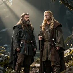 gimli and legolas next to each other