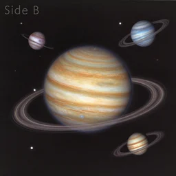 music solar system by : side b album cover art, discogs, high quality