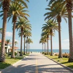 Hot Italian beach scene ,with palm trees ,volumetric light, symmetrical, insanely detailed, unreal engine render, artstation trends, hyper detail ,epic art style. , cinematic, concept art by Charlie Bowater and ole Thomas , cinematography. sense of scale and awe, sense of composition, sense of harmony, light effects,4K detailed post processing