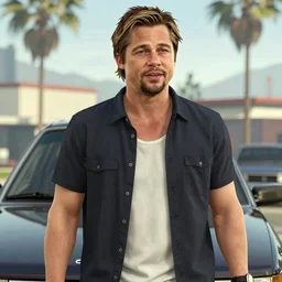 brad pitt in gta