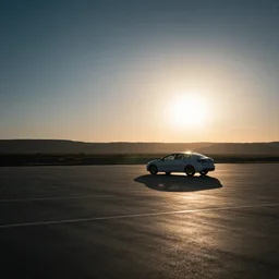 car on the sun