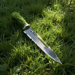 a blade made of grass