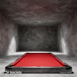 a room with a red pool in the middle, a digital rendering by ricardo bofill, featured on cg society, hypermodernism, vray tracing, rendered in unreal engine, liminal space