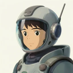 portrait of detailed alien with a futuristic helmet with clear glass visor and antennas, artstation, cartoon, elegant, highly detailed, digital painting, concept art, smooth, sharp focus, illustration, art by studio ghibli, makoto shinkai, don bluth, fujita goro, jean giraud, atey ghailan, akihiko yoshida, tom whalen, anton fadeev, 8 k