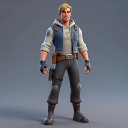 walter white fortnite skin, 3 d model, high resolution