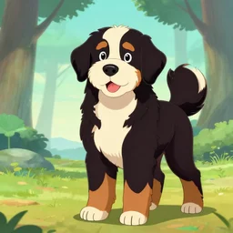 a bernedoodle in the avatar cartoon last airbender