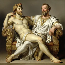 walter white lounging, grecian subject, traditional corsican, intricate, highly detailed, artstation, illustration, jurgens, rutkowski, bouguereau