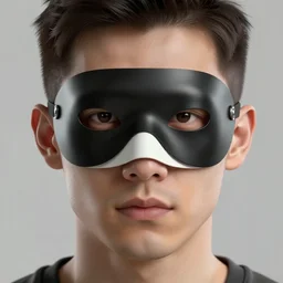 detailed guy with mask made in persona style highly detailed high quality, 8k, smooth, art, art, detailed face,