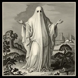a sheet ghost rembrandt gustave dore albrecht durer