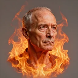 satan is real, in the fiery depths of Alan watts mind