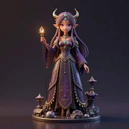 mystic fairytale by Aya Takano as 3d octane render, raytrace, reflections