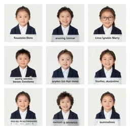 the commands for each individual image are :,