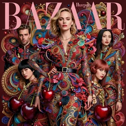diane kruger, cherries : : by martine johanna and simon stalenhag and chie yoshii and casey weldon and wlop : : ornate, dynamic, particulate, rich colors, intricate, elegant, highly detailed, vogue, harper's bazaar art, fashion magazine, smooth, sharp focus, 8 k, octane render,