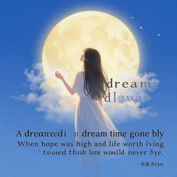 I dreamed a dream in time gone by When hope was high and life worth living I dreamed that love would never die