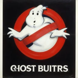 science fiction 1 9 8 6 poster for ghostbusters directed by ridley scott. oil on canvas. print.