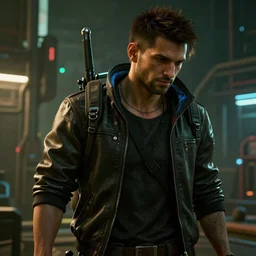 cyberpunk 2 0 7 7 ingame, hyperrealism detailed intricate high quality, high resolution, smooth 8 k octane rendered with sss volumetric cinematic dramatic light