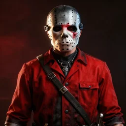 Jason Voorhees in red dead redemption 2 4K detail